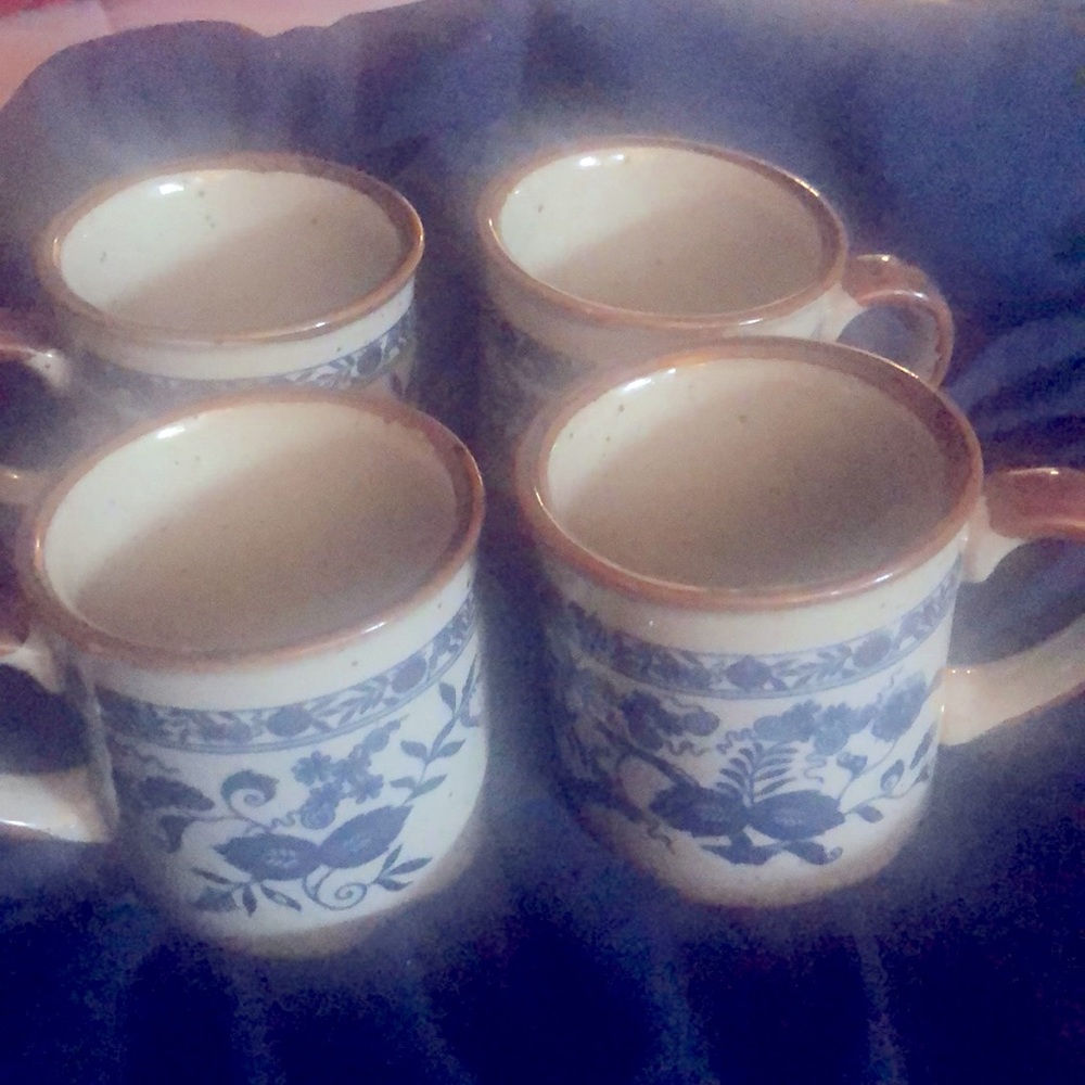Vintage Otagiri Style Brown Speckled Stoneware Mug